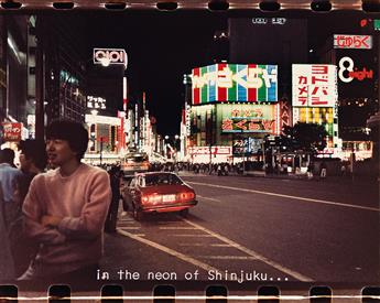 Hahn, Betty (b. 1940) A Suite of 11 Photographs from the Shinjuku series, Tokyo. 1984.